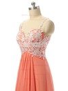A-line Sweetheart Chiffon Floor-length Appliques Lace Prom Dresses #Milly020101831