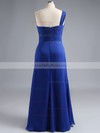 Fashion One Shoulder Chiffon Ankle-length Split Front Bridesmaid Dress #Milly01012769