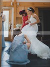 Sheath/Column Chiffon Ruffles Cheap One Shoulder Bridesmaid Dress #Milly01012828