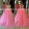 Princess Sweetheart Tulle Sweep Train Pearl Detailing Boutique Prom Dresses #Milly020102606