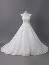 Ball Gown Sweetheart Tulle Sweep Train with Sequins Wedding Dresses #Milly00022907
