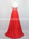 A-line Sweetheart Chiffon Asymmetrical Beading Prom Dresses #Milly020104222