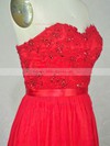 A-line Sweetheart Chiffon Floor-length Appliques Lace Prom Dresses #Milly020104287