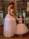 Ball Gown Sweetheart Tulle Asymmetrical Beading Prom Dresses #Milly020106106