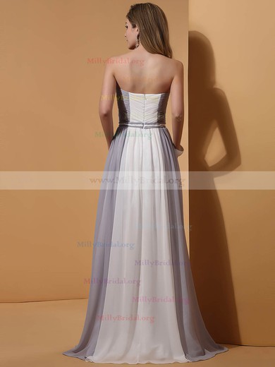 Multi Colours Strapless Chiffon with Sashes / Ribbons Online Prom Dress #02023184