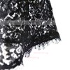 Square Neckline Fashion Sheath/Column Lace Knee-length Black Mother of the Bride Dresses #01021614