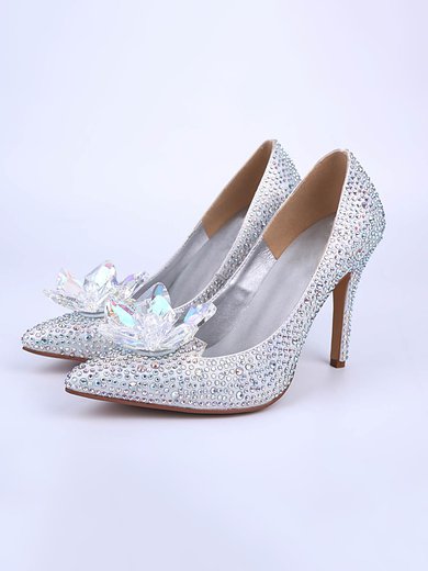Women's Multi-color Sparkling Glitter Stiletto Heel Pumps #Milly03030860