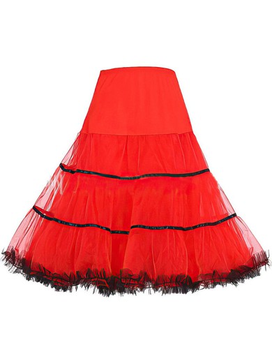 Tulle Netting A-Line Slip 4 Tiers Petticoats #Milly03130030