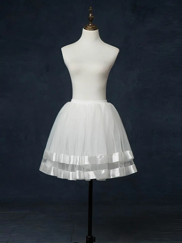 Tulle Netting Short Flare Slip 5 Tiers Petticoats #Milly03130031
