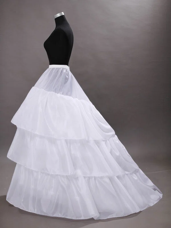 Nylon/Taffeta Ball Gown Slip 3 Tiers Petticoats #Milly03130033