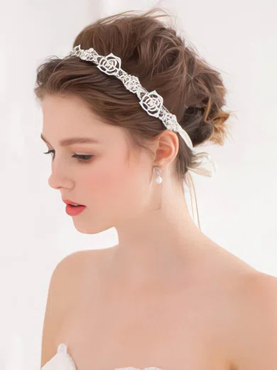 Silver Alloy Headbands #Milly03020058