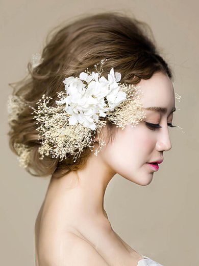 Ivory Silk Flower Flowers & Feathers #Milly03020087