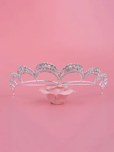 Silver Alloy Tiaras #Milly03020113