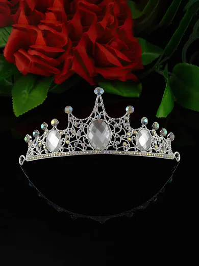 Silver Alloy Tiaras #Milly03020118