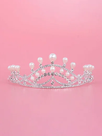 Silver Alloy Tiaras #Milly03020119