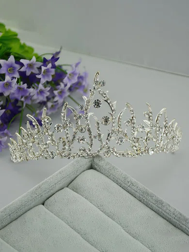 Silver Alloy Tiaras #Milly03020120
