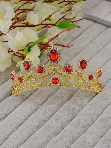 Gold Alloy Tiaras #Milly03020124