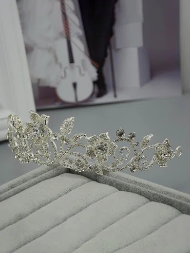 Silver Alloy Tiaras #Milly03020184