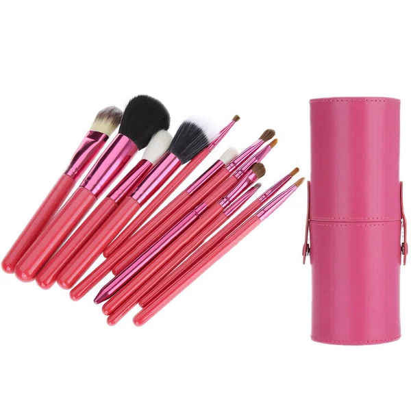 Nylon Professional Makeup Brush Set in 12Pcs #Milly03150012