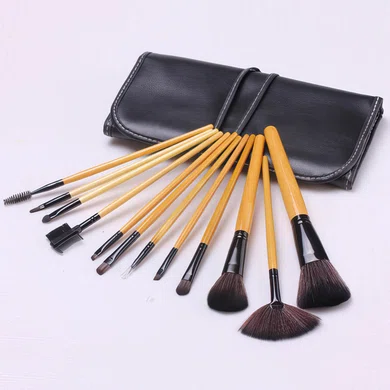 Artificial Fibre Professional Makeup Brush Set in 12Pcs #Milly03150025