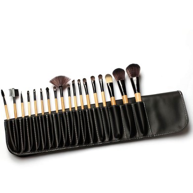 Nylon Professional Makeup Brush Set in 18Pcs #Milly03150039