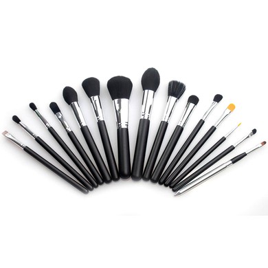 Nylon Professional Makeup Brush Set in 15Pcs #Milly03150041