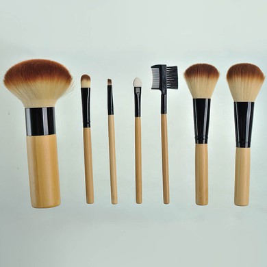 Nylon Travel Makeup Brush Set in 7Pcs #Milly03150049