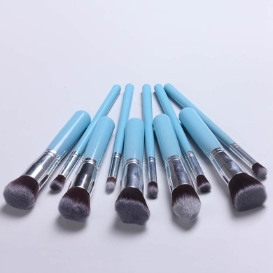 Artificial Fibre Professional Makeup Brush Set in 10Pcs #Milly03150051