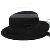 Black Wool Bowler/Cloche Hat #Milly03100037