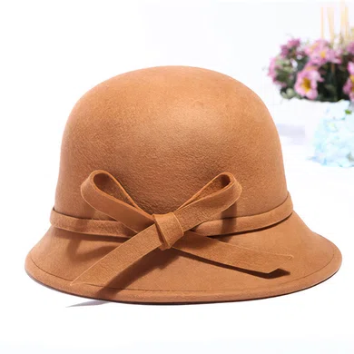 Black Wool Beret Hat #Milly03100044