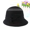 Black Wool Beret Hat #Milly03100051