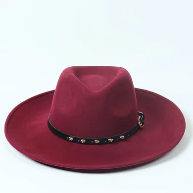 Black Wool Bowler/Cloche Hat #Milly03100060