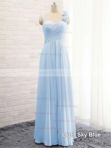 Sweetheart A-line Green Chiffon Lace Bridesmaid Dresses, Long Bridesmaid Dresses