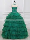Halter Organza Floor-length with Beading Designer Quinceanera Dresses #Milly02072532