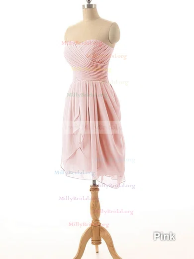 Sweetheart Lavender outlets Chiffon Short Bridesmaid Dress