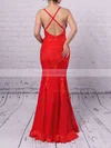 Trumpet/Mermaid Sweetheart Lace Floor-length Appliques Lace Prom Dresses #Milly020102434