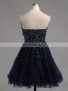 A-line Sweetheart Tulle Short/Mini Beading Homecoming Dresses #Milly02016389