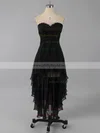 Empire Sweetheart Chiffon Asymmetrical Beading Homecoming Dresses #Milly02042216