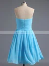 A-line Sweetheart Chiffon Short/Mini Crystal Detailing Homecoming Dresses #Milly02042295