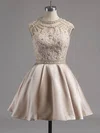 White Satin Mini Dress #Milly020100999