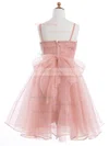 Girls A-line Sweetheart Organza Ankle-length Sashes / Ribbons Flower Girl Dresses #Milly01031942