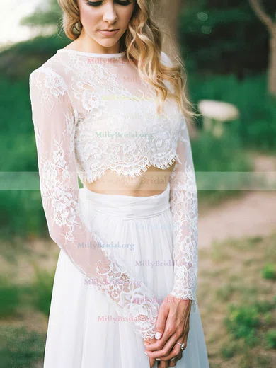 Long sleeve lace crop hotsell top wedding