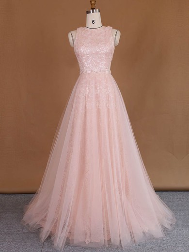 Sheath/Column Scoop Neck Lace Tulle Detachable Sequins Wholesale Wedding Dresses #Milly00022729