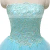 Ball Gown Strapless Tulle Floor-length Appliques Lace Discounted Prom Dresses #Milly020102929