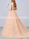 Ball Gown Sweetheart Tulle Sweep Train Ruffles Lace-up New Style Prom Dresses #Milly020103103