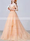 Ball Gown Sweetheart Tulle Sweep Train Ruffles Lace-up New Style Prom Dresses #Milly020103103