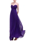 Empire Sweetheart Chiffon Floor-length with Ruffles Bridesmaid Dresses #Milly01013453