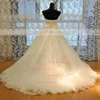 Ball Gown Sweetheart Tulle Court Train with Beading Wedding Dresses #Milly00023022