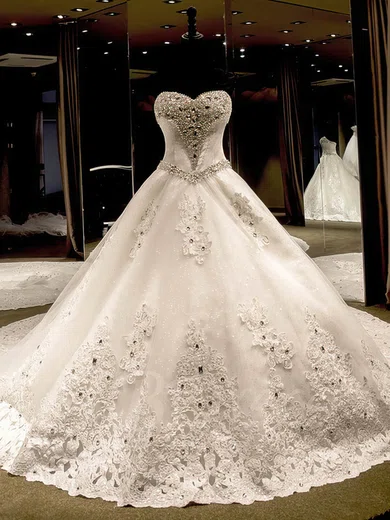 Cathedral ball 2024 gown wedding dress