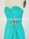 A-line Sweetheart Chiffon Floor-length Beading Prom Dresses #Milly020104306